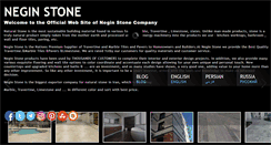Desktop Screenshot of neginstone.com